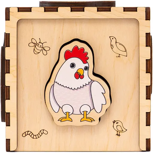 Кубик-сортер GoodPlay Ферма (CUB-4-007) - фото 7