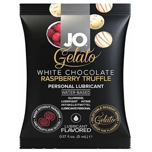 Лубрикант на водной основе System JO Gelato White Chocolate Raspberry 5 мл
