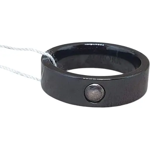 Серебряное кольцо Aurora с керамикой. С1142Ч 18