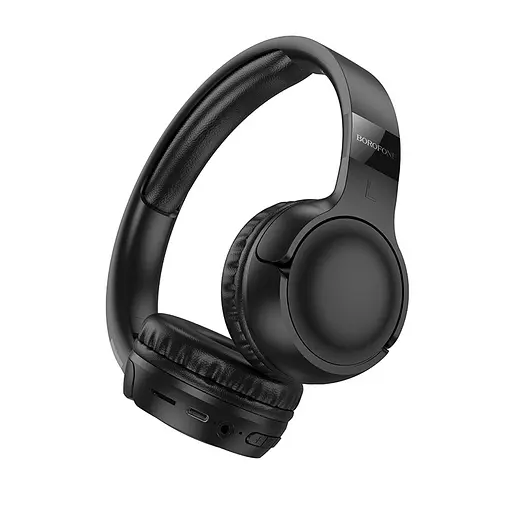 Бездротові навушники BOROFONE BO32 Show BT headphones Black - фото 1