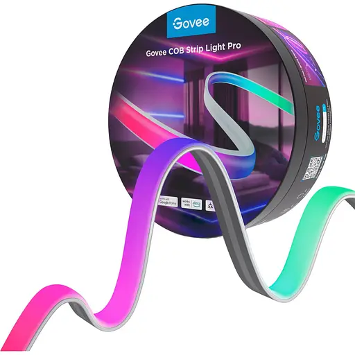 Светодиодная лента Govee H61E5 COB Strip Light Pro RGBIC+W 3м (H61E53D1) [145623]