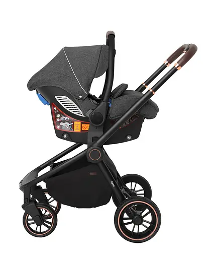 Універсальна коляска-книжка Carrello Epica CRL-8511/1 3в1 Iron Grey - фото 4