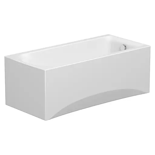 Ванна акриловая Cersant Cty 160x75 с ножками S301-335 Белый - фото 2