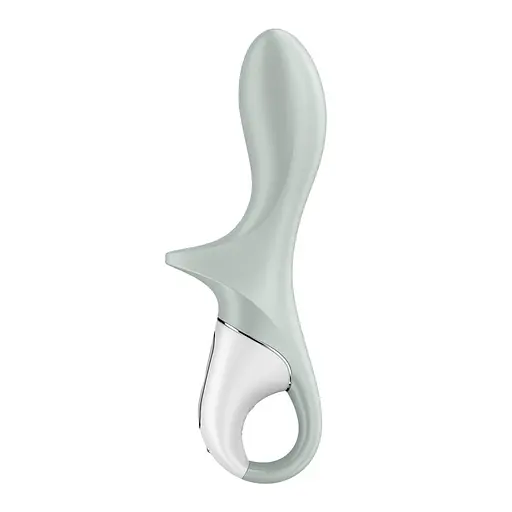 Анальний вібратор Satisfyer Air Pump Booty 3, 19 см (зелений)