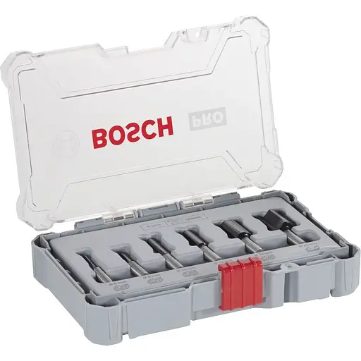 Набор пазовых фрез Bosch Professional 8 мм 6 шт. (2.607.017.466) - фото 3