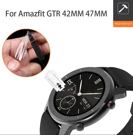 Захисна плівка Amazfeel для смартгодинника Amazfit GTR 42 мм, комплект 2 шт. - фото 5