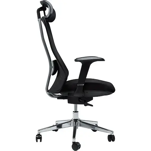 Офісне крісло GT Racer B-284, чорне (B-284 Black) - фото 3