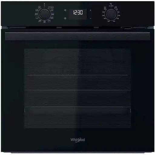 Духовой шкаф электрический Whirlpool 71 л A+ дисплей конвекция телескопические направляющие черный