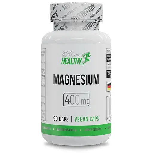 Магний MST Healthy Magnesium 400 mg, 90 вегакапсул для поддержания нервной системы - фото 1