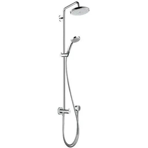 Душова система Hansgrohe Croma 220 Reno Showerpipe 27224000, Хром - фото 1