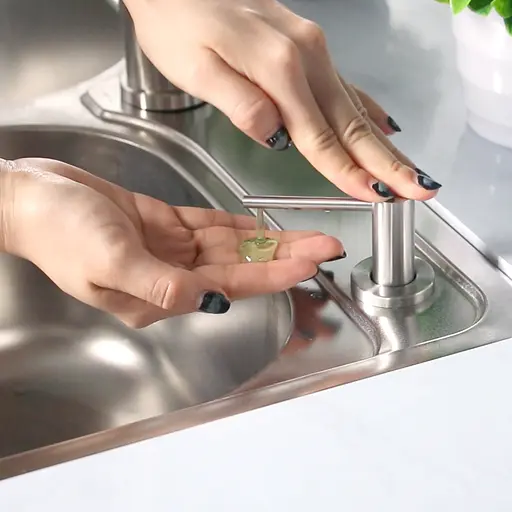 Дозатор для кухонної мийки врізний Nett DFS-300 - фото 3