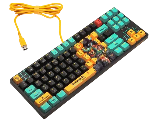 Клавіатура A4Tech Bloody AT87 Renegade RGB Black - фото 2