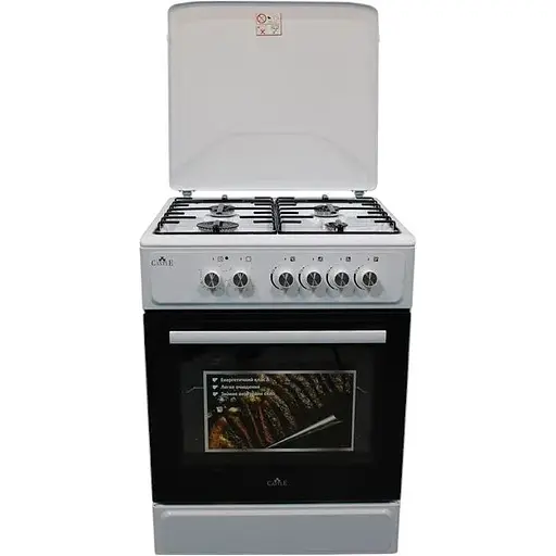 Плита комбінована Castle CPG-60W біла