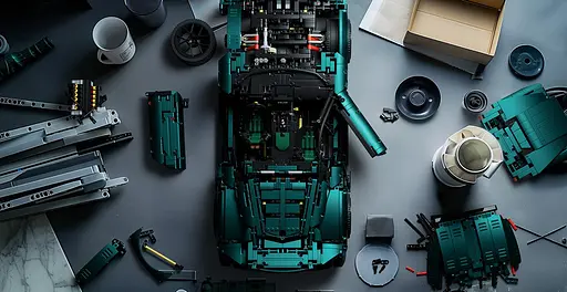 Конструктор Nifeliz Спортивний автомобіль VALOR (NF10268) - фото 7