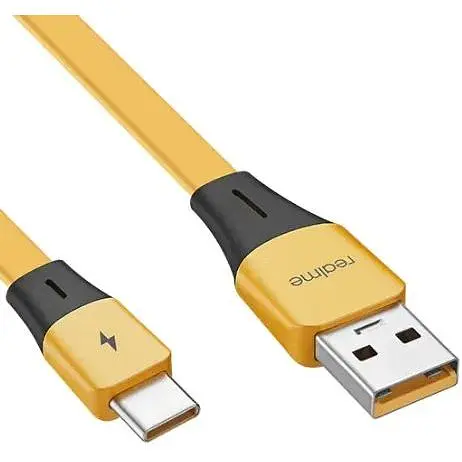 Кабель Data Cable SuperDart / Super Vooc 65W / 6A 1m USB на Type-C / USB-C для Realme yellow - фото 7