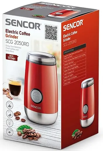 Кофемолка Sencor SCG 2050RD (6542554) - фото 3