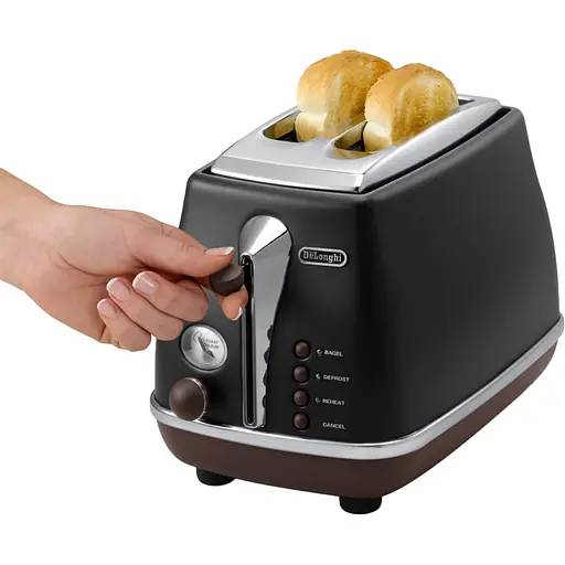Тостер DeLonghi CTOV 2103.BK - фото 5