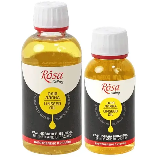 Олія лляна Rosa Gallery рафінована відбілена - фото 1
