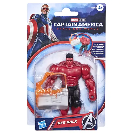  Іграшка-фігурка Hasbro Captain America Червоний Халк (G0072) - фото 3