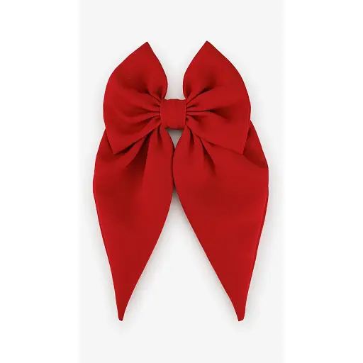 Бант детский 255243 Бордовый - фото 1