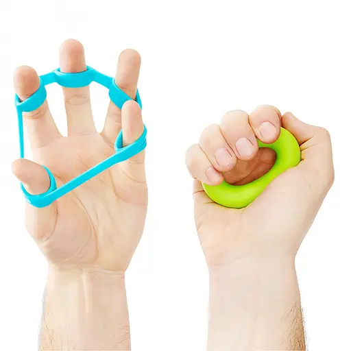 Набір еспандерів для пальців та зап'ястя 4Fizjo 9 шт. Mix (P-5907739311153) - фото 6