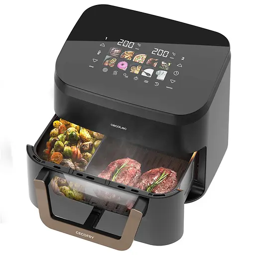 Мультипіч (аерогриль-фритюрниця) CECOTEC Cecofry&Grill Smokin 11000 - фото 2