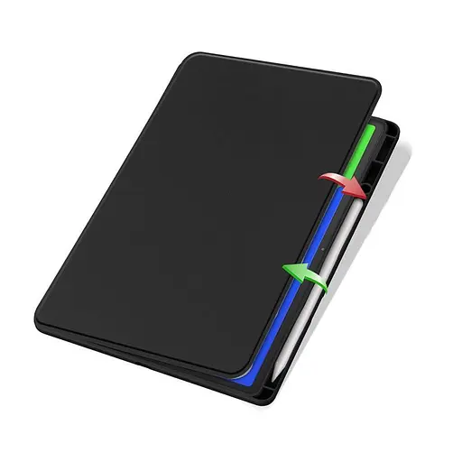 Чохол Lenovo Idea Tab Pro 12.7 2025 TPUCristal Pen holder 360 Чорний - фото 7