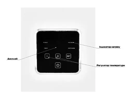 Водонагрівач Mixxus EWH-09100 FLAT WET 100 л, 2 кВт, мокрий ТЕН, вертикальний, прямокутний, білий (WH0596) - фото 2