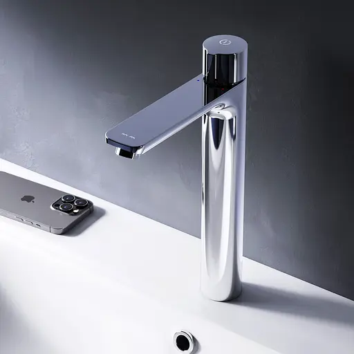 Змішувач для умивальника Am.Pm X-Joy TouchReel високий F85A92500 Хром - фото 2