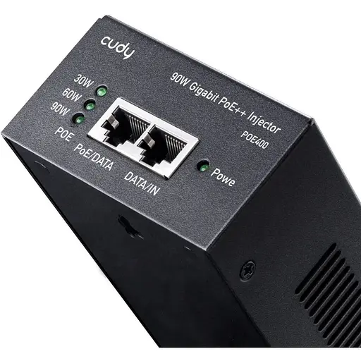 Адаптер PoE Cudy Iнжектор POE400, 90W Gigabit PoE+/PoE Injector - фото 3