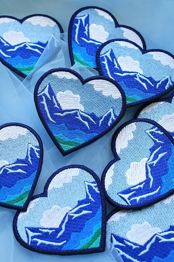 Нашивка Three Bananas Гори в серці (TI-SM) - фото 3