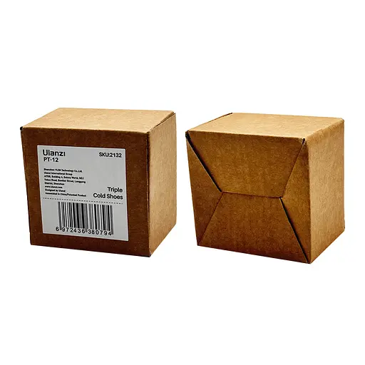 Адаптер кронштейн Ulanzi Vijim metal Triple Cold Shoe Mount (UV-2132 PT-12) - фото 2