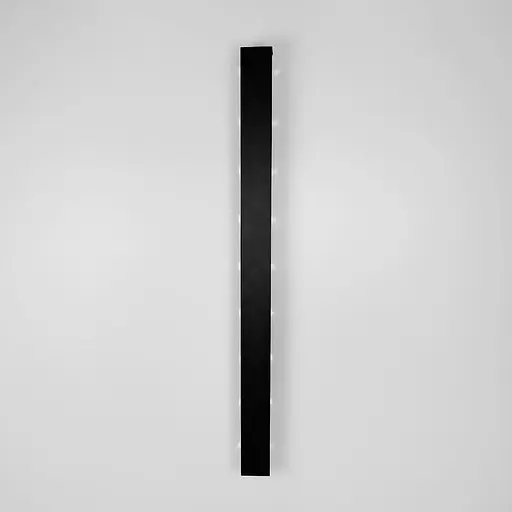 Бра Line F із ефектним світлом у чорному корпусі 80х6 см Арт. WB51/800 BK  - фото 6