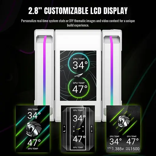 Кулер для процесора GameMax Sigma 620 White (SIGMA 620 WH) - фото 8