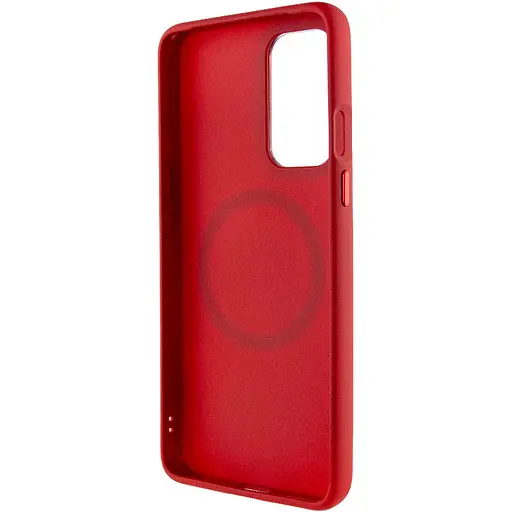 TPU чехол Bonbon Metal Style with MagSafe для OnePlus 9 Красный / Red - фото 4