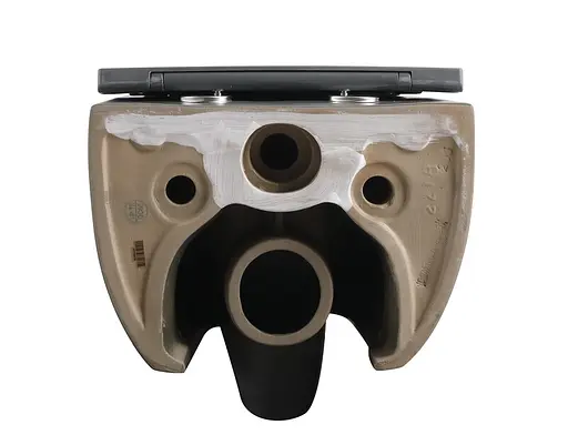 Унитаз подвесной Mixxus Premium Topper-0303-R gray 495x370x350 мм Rimless MP6657, Графит - фото 6