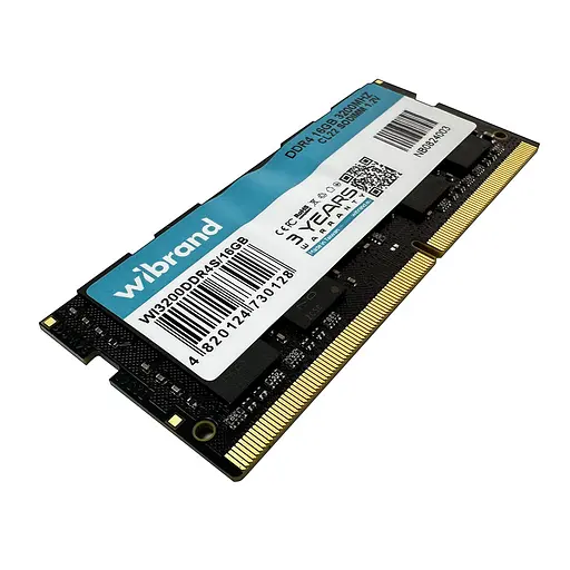 Оперативная память DDR4 Wibrand 16GB 3200MHz CL22 SODIMM - фото 3
