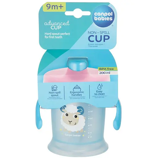 Кружка непроливайка Canpol babies Улыбка 200 мл в ассортименте (31/300) - фото 6