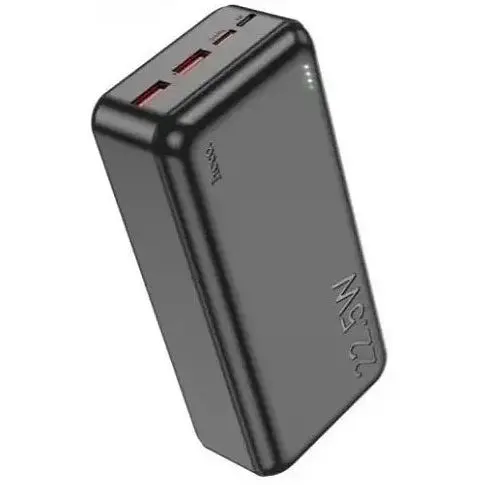 Повербанк Hoco J101A PowerBank 20000 mAh портативный аккумулятор зарядное устройство Черный - фото 1