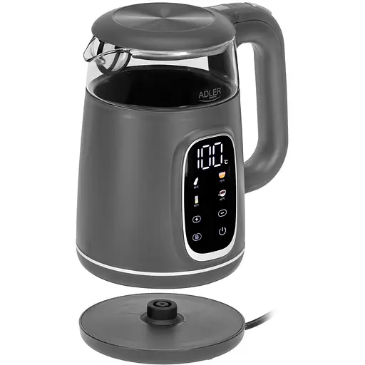 Электрочайник Adler AD 1305 grey 1850-2200 Вт 1.7 л - фото 5