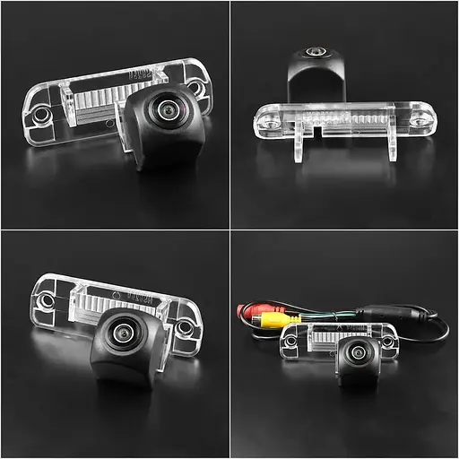 Камера заднего вида Benz R-Class ML 350 GL (2006-14) AHD 720/1080 - фото 7