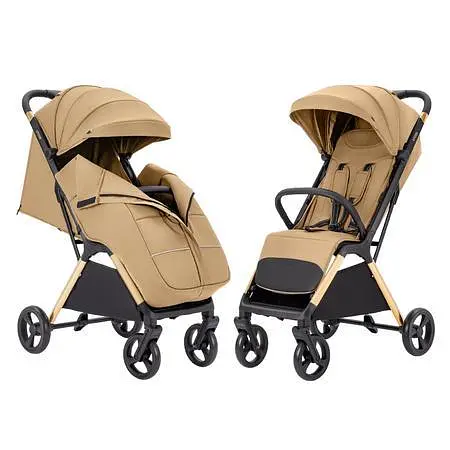 Прогулочная коляска CARRELLO Cross CRL-5523 Sparrow Beige /1/[CD]