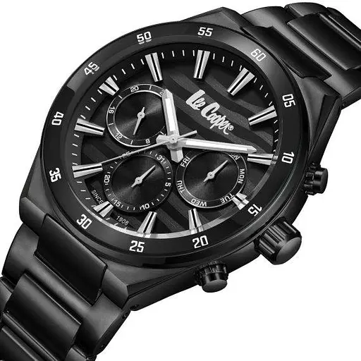 Часы мужские наручные Lee Cooper Hit (Черный) - фото 2