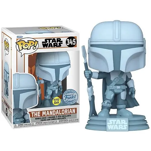 Фігурка Funko Pop Star Wars The Mandalorian Зоряні війни Мандалорец 10 см SW GW 345 - фото 1