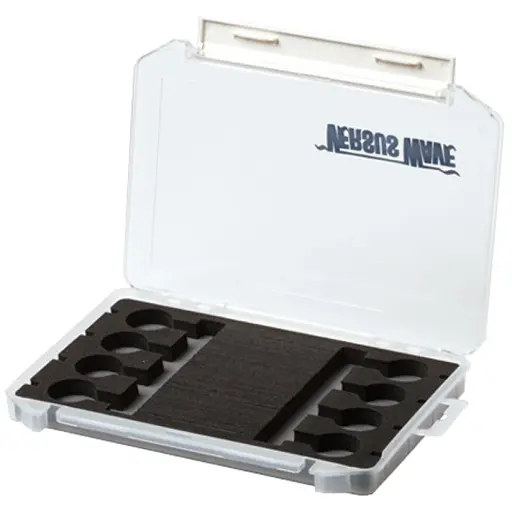 Коробка Meiho Versus Wave Tai Rubber Stopper VW-2010NS 205x145x25mm Clear - фото 2