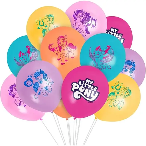 Набор воздушных шариков My Little Pony для вечеринки 12 шт