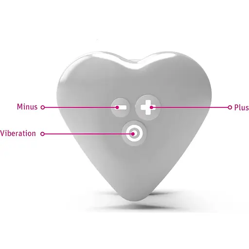 Вібратор з електростимуляцією Mystim Heart's Desire White SO8141 (108531) - фото 7