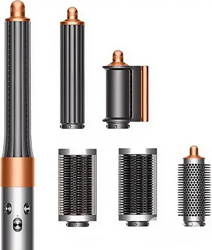 Фен-стайлер с 6 насадками Smart X Airwrap Complete Long X9G фен-щетка плойка фен 3 скорости 3 режима 1300 Вт Серый - фото 1