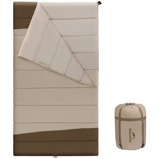 Спальный мешок двухместный Naturehike CNK2300019, коричневый