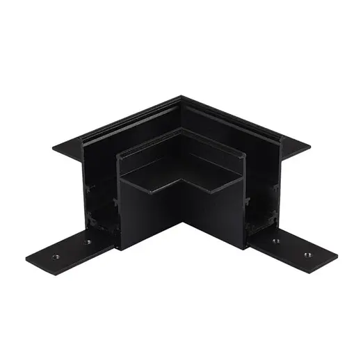 Соединитель угловой AZzardo AZ4681 Track Magnetic Corner90+Flex Gips Bk - фото 1